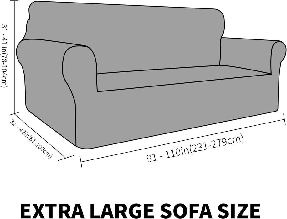 Nowy pokrowiec na sofę /elastyczny/szezlong/ochronny /4-osobowy !8476!