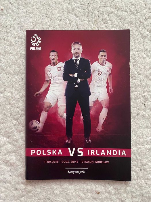 Program meczowy - reprezentacja Polski