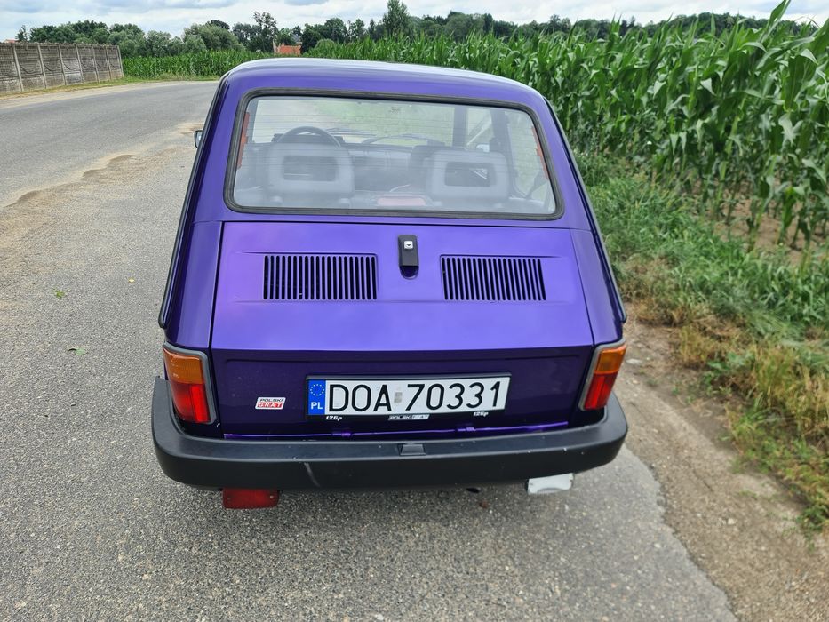 Fiat 126p 650cc 1998 rok fioletowy maluch