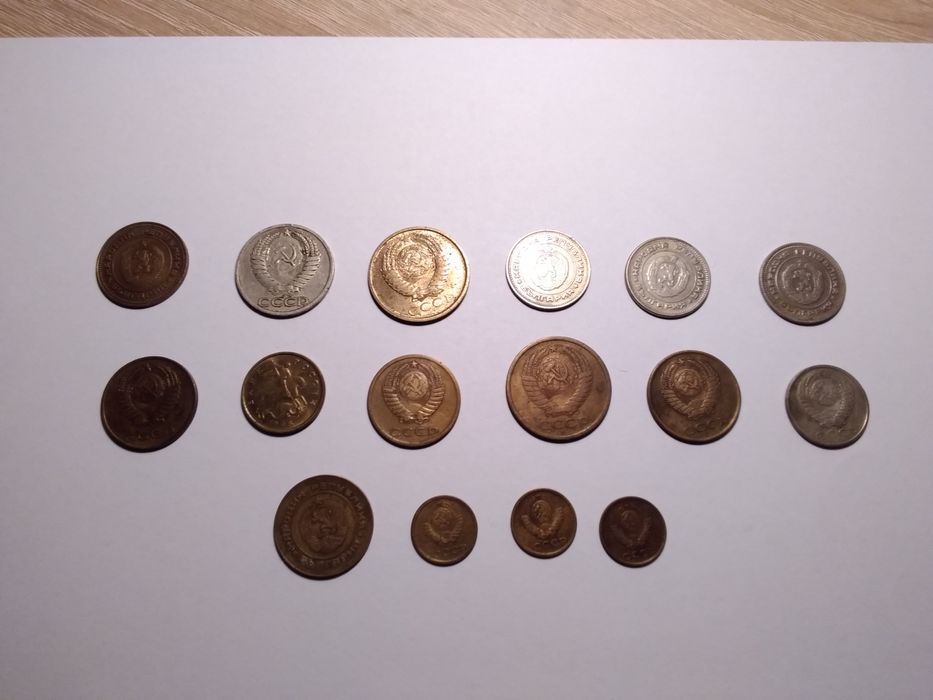 Stare Monety Polskie Zagraniczne Kopiejka CCCP Banknoty PRL Kopiejki