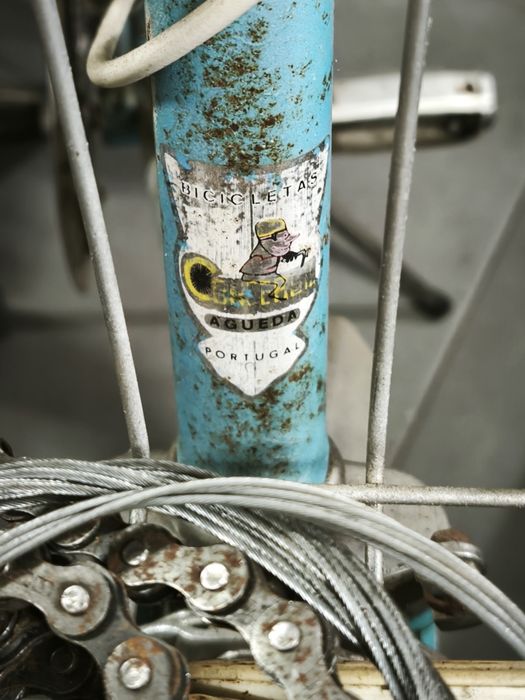 Bicicleta de senhora pasteleira