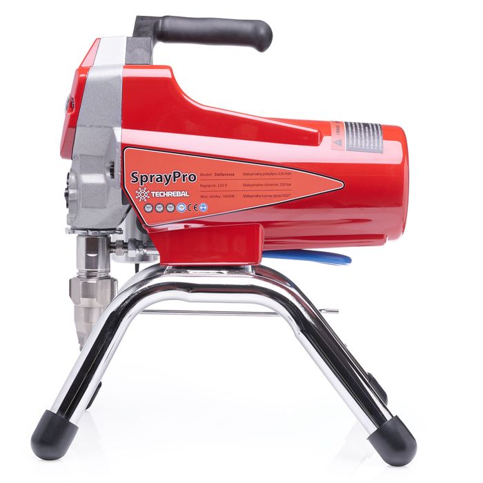 AGREGAT MALARSKI 1800W 2,5L/min 4 DYSZE WĄŻ 23m 5x filtr cleanshot