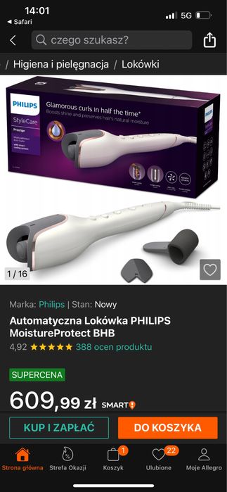 Lokówka philips one care