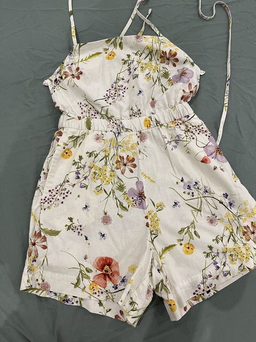 Лляний ромпер/комбез H&M, розмір S