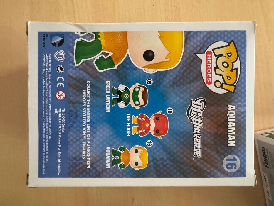 Zestaw Funko POP! DC Comics Flash, Aquaman & Green Lantern