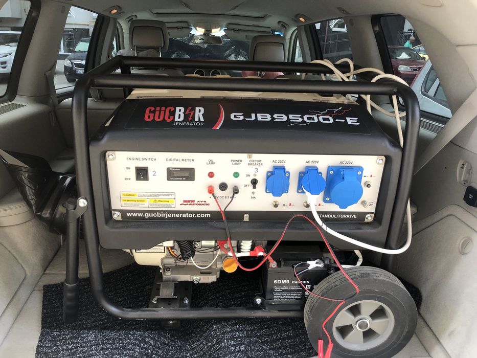 Генератор бензиновий Gucbir GJB-9500-E 8кВт