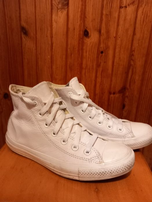 Skórzane trampki Converse rozm 39