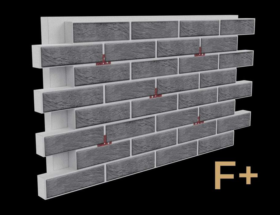 Термопанель клінкерна з плиткою BAKER STREET BEIGE Роял Фасад