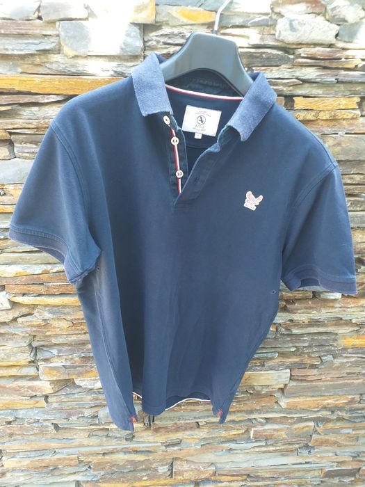 Polo Aigle azul marinho