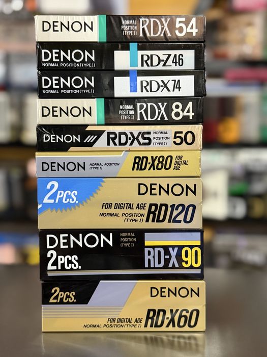 Продам аудио кассеты Denon