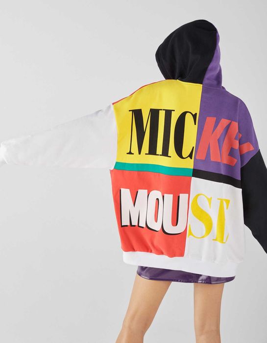 sweatshirt unissexo Mickey, tamanho L oversize