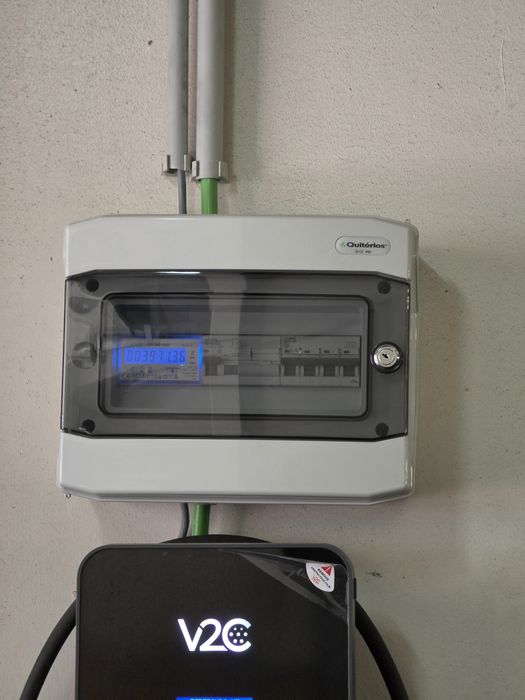 WALLBOX V2C 22 kW Trifásica– KIT completo com balanceamento dinâmico e 50m de cablagem