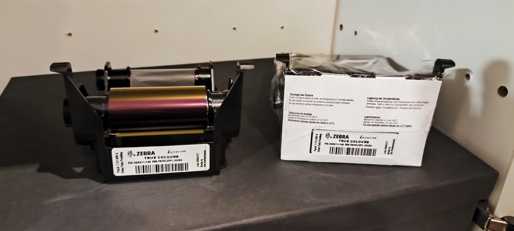 Fita Zebra para zxp série 1