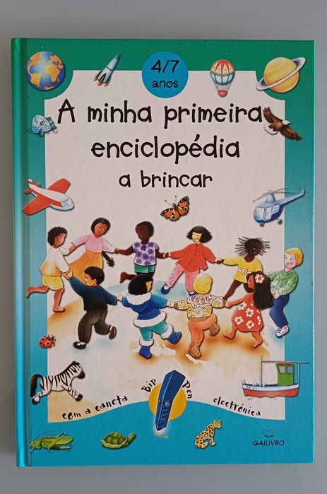 Livro Infantil "A minha primeira enciclopédia a brincar"
