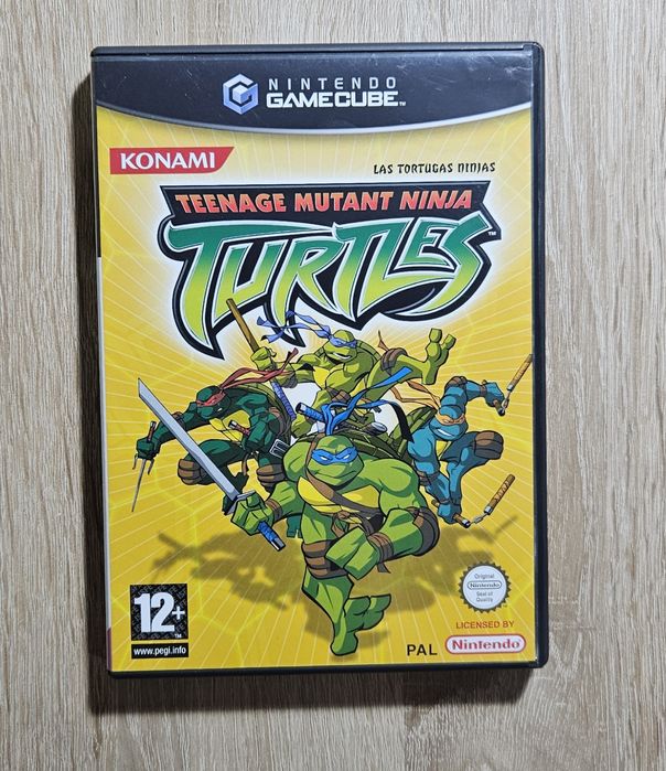 Teenage Mutant Ninja Turtles Nintendo Gamecube TMNT Game Cube 3xA
