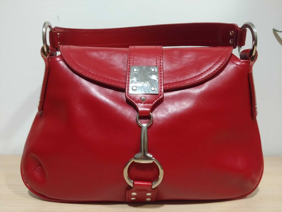 Mala de mão em pele sintéctica da marca Mango