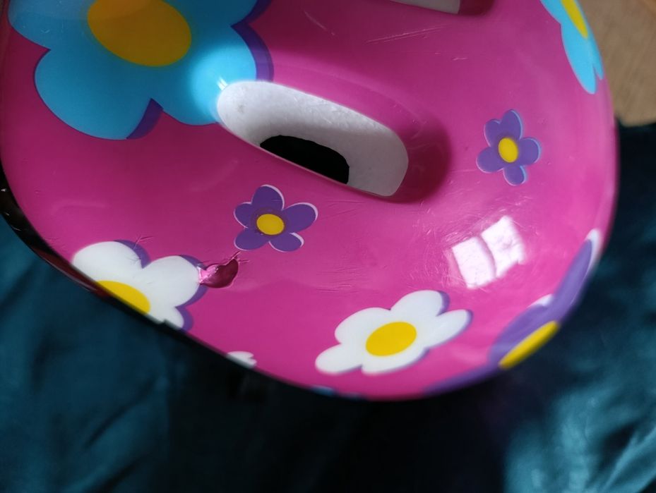 Детский защитный шлем для девочки