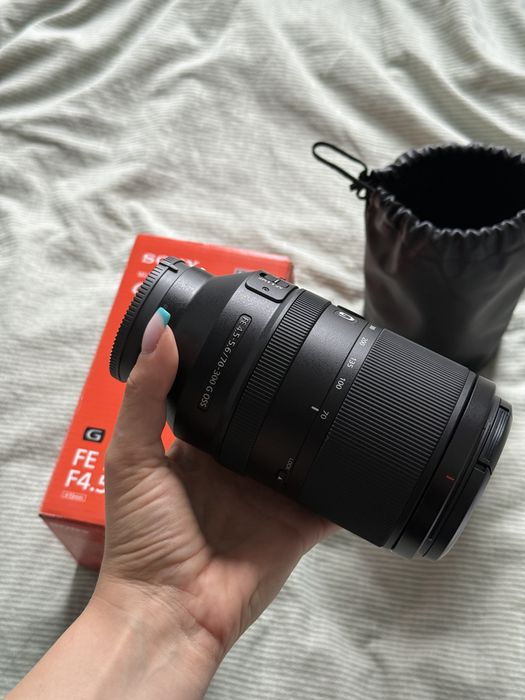 Sony FE 70-300mm F4.5-5.6 G OSS SEL70300G – stan idealny, komplet