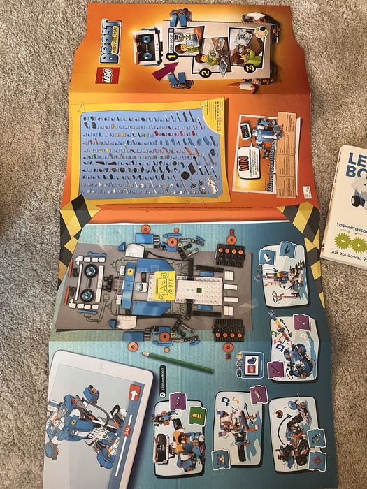 Lego Boost zestwa konkstrukcyjno programowy