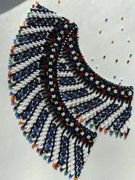 Силянка з бісеру ручної роботи