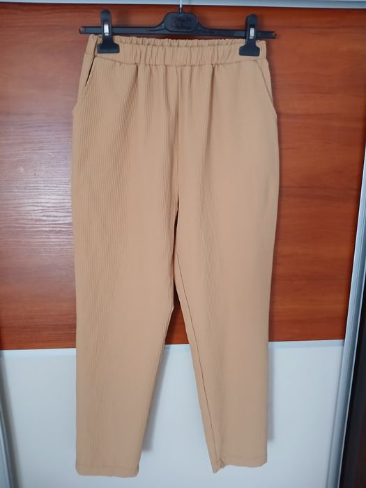 Spodnie materiałowe prążek nass collection L/XL