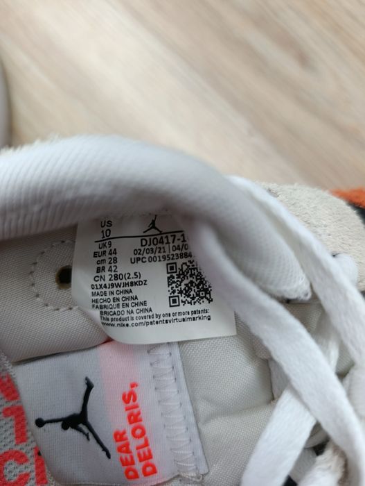 Кросівки чоловічі Air Jordan Series .02 White " Dear Deloris"