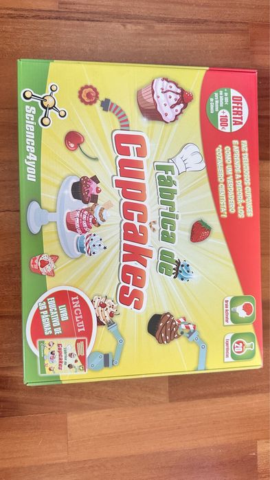 Fabrica de cupcakes da science4you NOVA