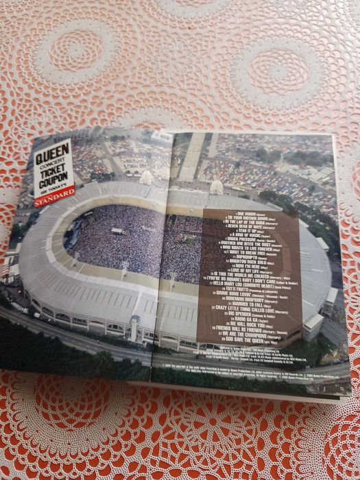 DVD Queen Live st Wembley Stadium