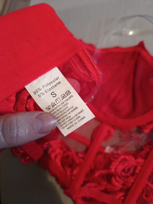 Komplet erotyczny bielizna seksowna 36 koronka