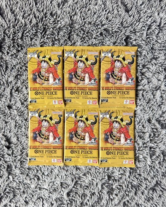 One Piece OP-17 6x Booster Pack