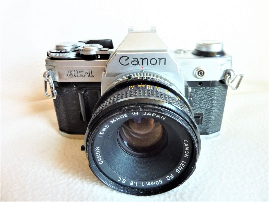 【pwa】Canon AE-1  lens FD 50mm f/1.8 Canon AE-1 w/ 50mm FD f/1.8 and bonus telephoto zoom lens