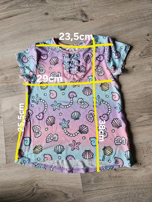 Dziewczęcy t-shirt Garanimals.  Na 3 latka