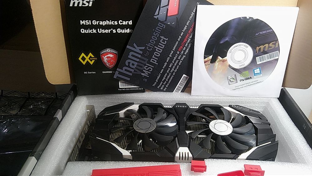 NVIDIA MSI GeForce GTX 1060 6gb OCV1