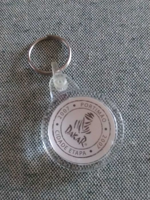 porta-chaves Rali Lisboa-Dakar