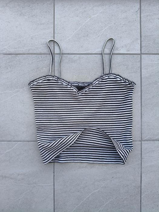 Zara bluzka w paski top prążki S