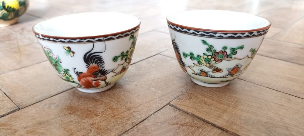 chávenas de chá porcelana chinesa