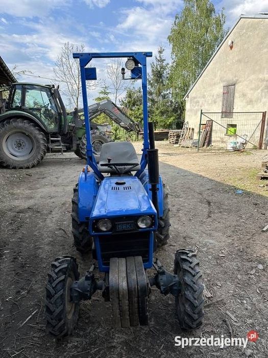 Ciagnik ,ciagniczek mini iseki 16 km odsniezarka .