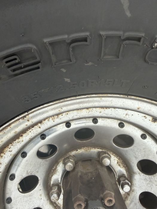 Диски з резиною Ниссан патрол 15 радиус