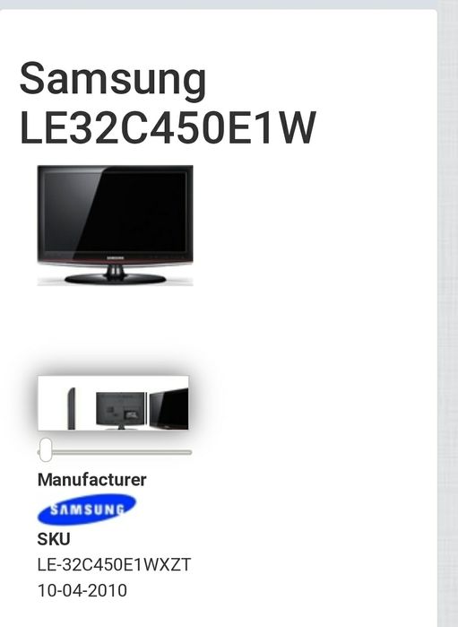 Tv Samsung + suporte de parede