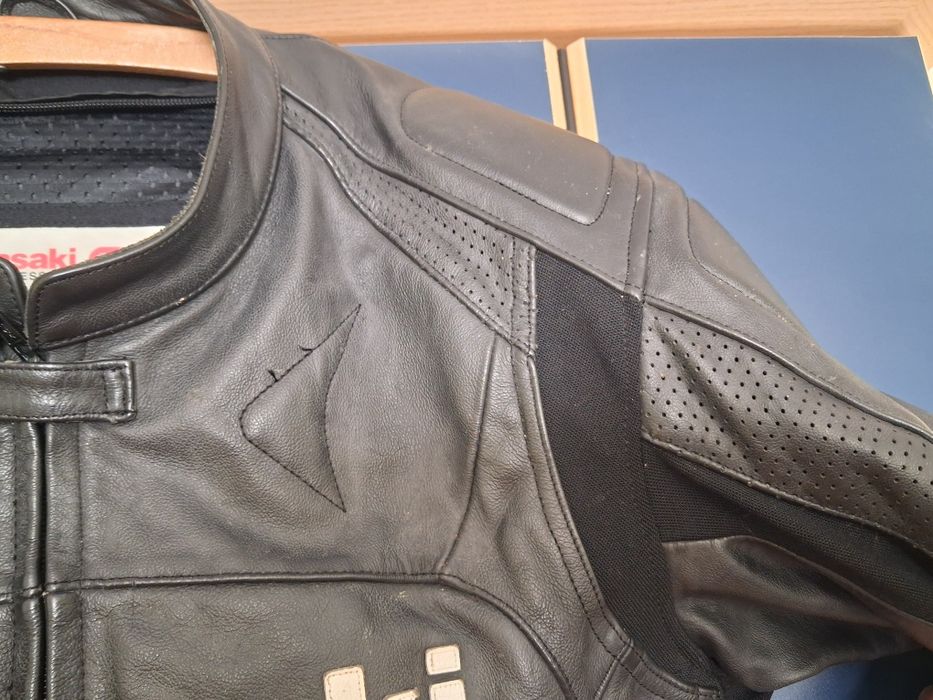 Skóra kurtka skórzana motocyklowa Kawasaki Ginza oryginalna