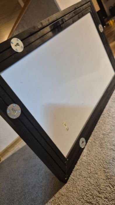 Lustro Hemnes Ikea 90x60cm brąz