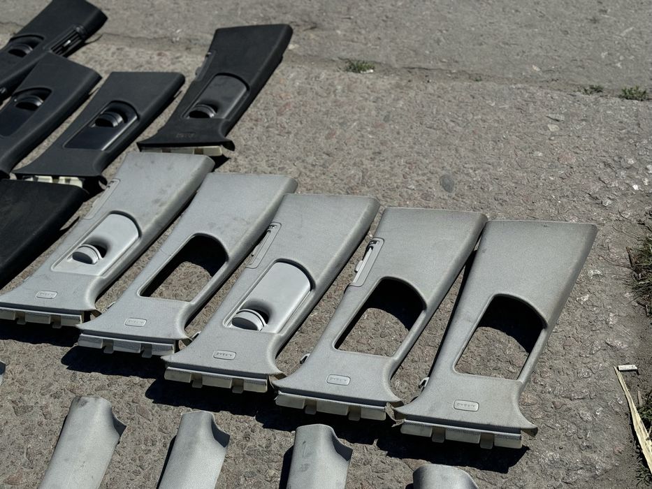 Стойки потолка салону Audi A6 C6  ауді а4 б7 перед зад седан універсал сірі чорні елементи салону та потолка