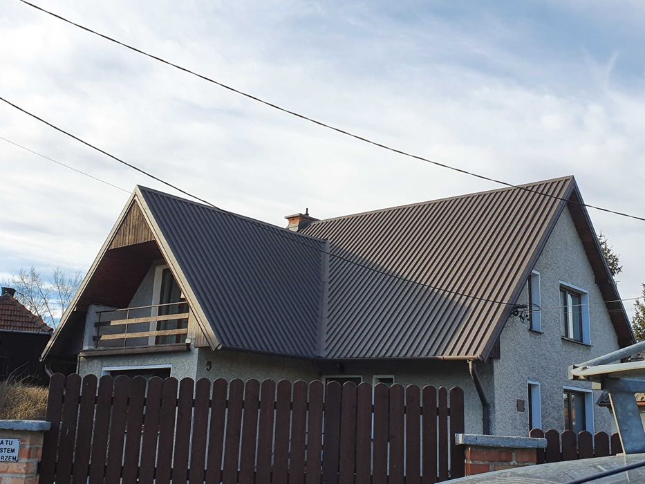 Malowanie dachów, elewacji, dachu, malowanie hal, mycie dachówki