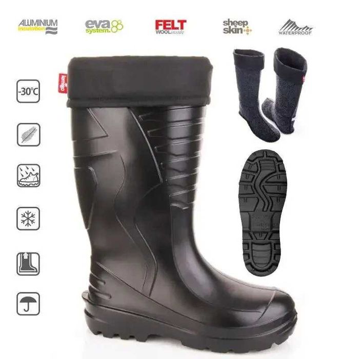 Резинові чоботи з піни EVA чоловічі -30 Lemigo Highlander 766