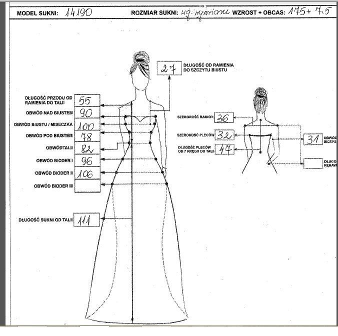 Suknia ślubna agnes 14190