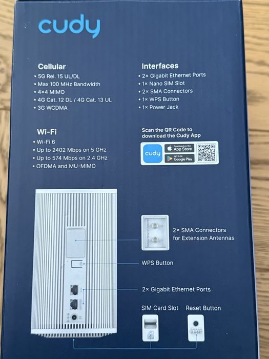Router Cudy P2 - prawie nowy