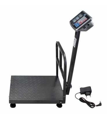 Balança digital de plataforma com LED, 300 kg - Dobrável REF: S-90123
