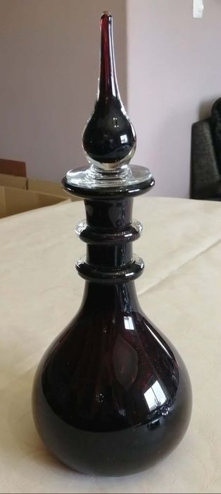 Conjunto 2 peças de cristal Jasmim Marinha Grande