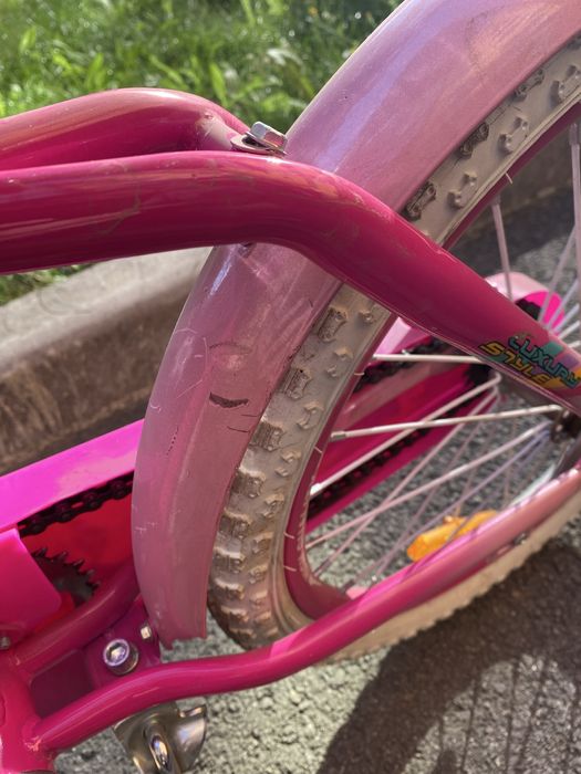 Продам детский велосипед для девочки 4-8лет