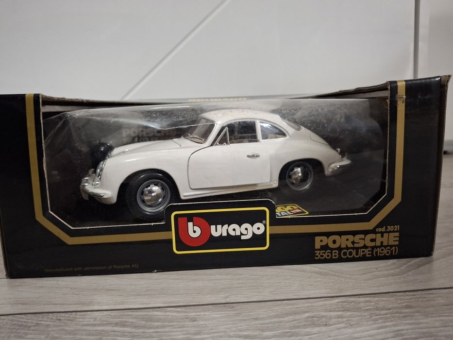 Samochód Kolekcjonerski Porsche 356B Coupe 1961 Bburago 1:18
